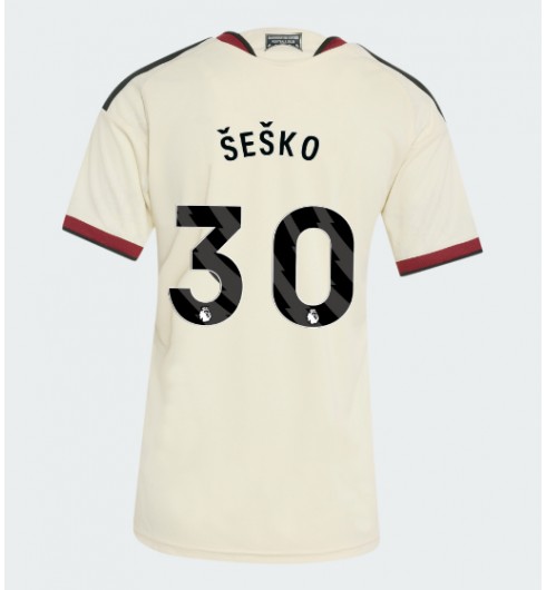 Manchester United Benjamin Sesko #30 Kolmaspaita Naisten 2026-27 Lyhythihainen Manchester United Benjamin Sesko #30 Kolmaspaita Naisten 2026-27 Lyhythihainen